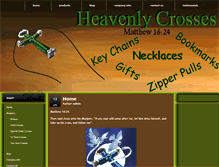 Tablet Screenshot of heavenlycrosses.com